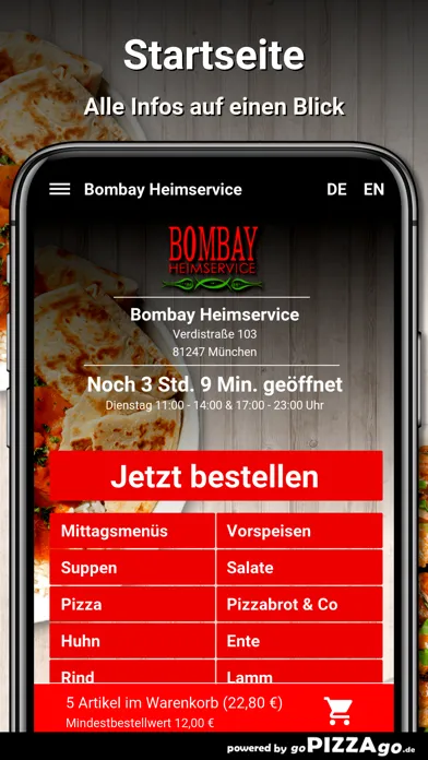 Bombay Heimservice München應用截圖