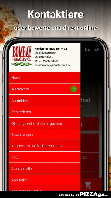 Bombay Heimservice München應用截圖