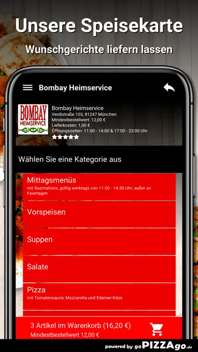 Bombay Heimservice München應用截圖