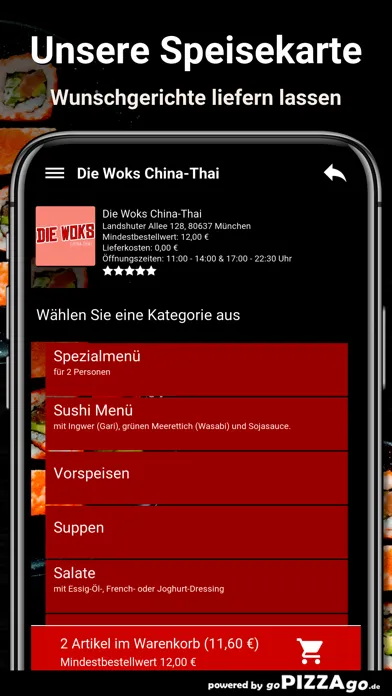 Die Woks China-Thai München Ekran Görüntüleri