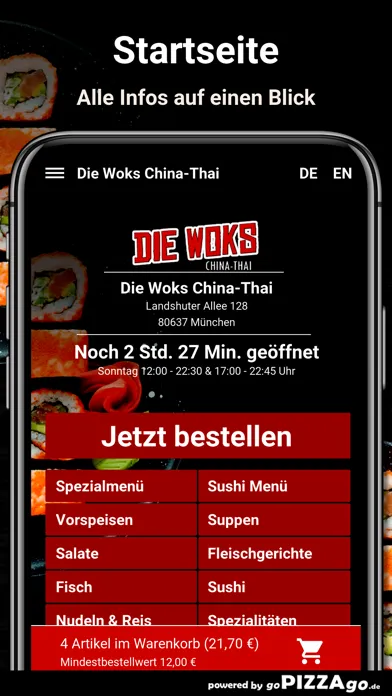Die Woks China-Thai München Ekran Görüntüleri
