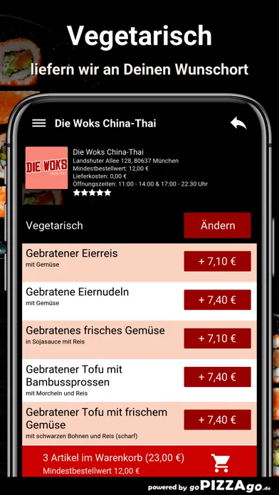 Die Woks China-Thai München Ekran Görüntüleri
