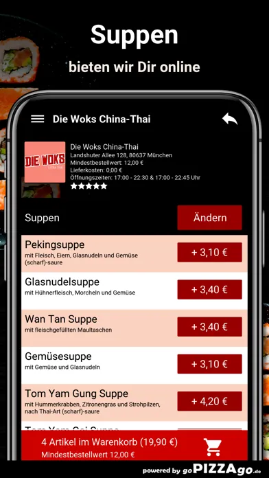 Die Woks China-Thai München Ekran Görüntüleri