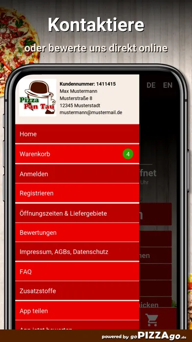 تصاویر Pizza Pan Tau Neuss