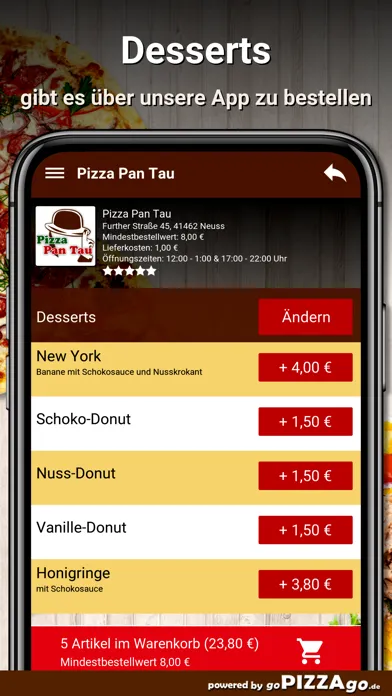 تصاویر Pizza Pan Tau Neuss