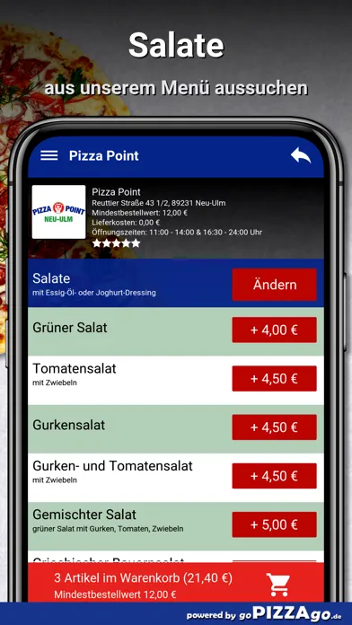 Скриншоты Point Neu-Ulm Pizza