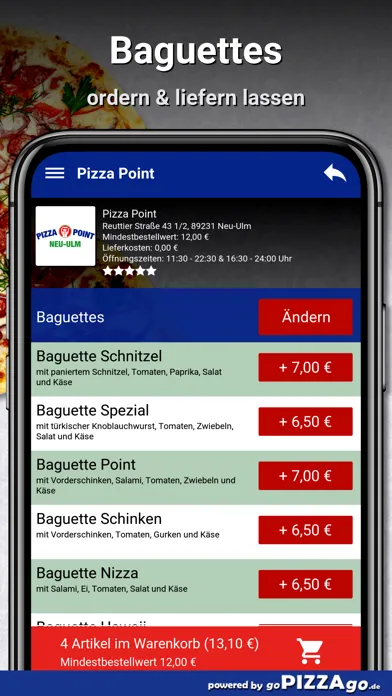 Скриншоты Point Neu-Ulm Pizza