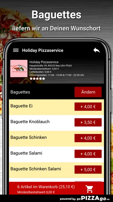 Скриншоты Holiday Pizza Neu-Ulm Pfuhl