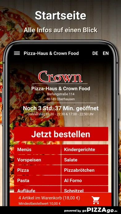 Pizza-Haus Oberhausen Screenshots