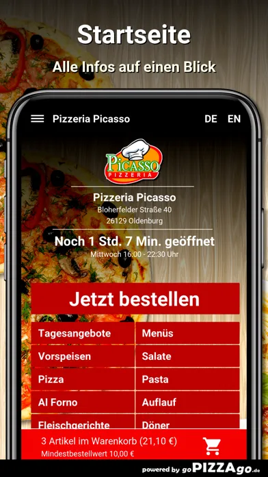 Pizzeria Picasso Oldenburg স্ক্রিনশট