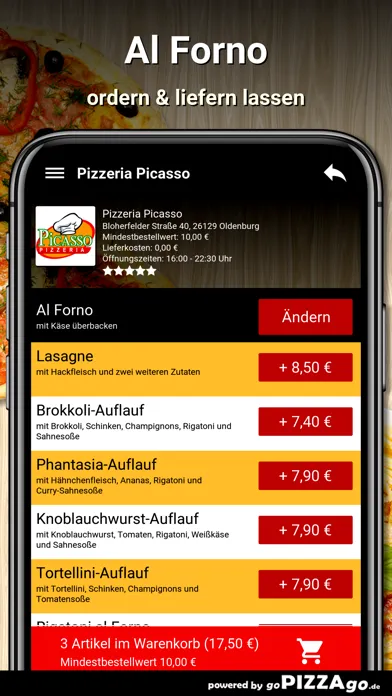 Pizzeria Picasso Oldenburg স্ক্রিনশট