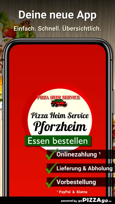 Capturas de pantalla de Pizza Heim Service Pforzheim