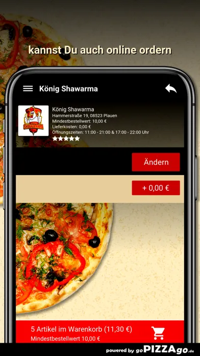 ภาพหน้าจอของ König Shawarma-Plauen