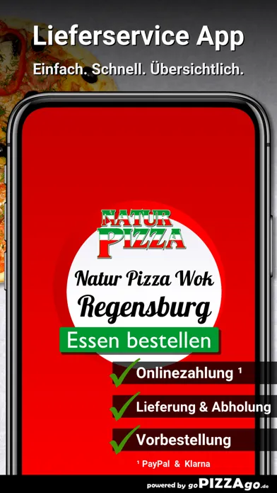 Capturas de pantalla de Natur Pizza Wok Regensburg