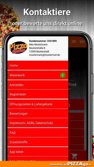 Tangkapan skrin Pizza-Station Reichenbach