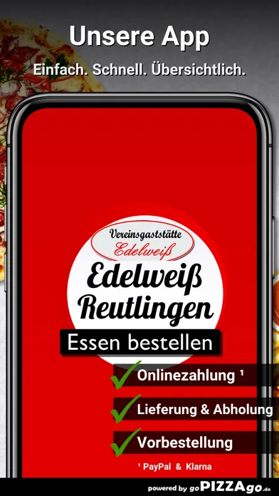 Capturas de tela do Edelweiß Reutlingen