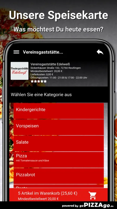 Capturas de tela do Edelweiß Reutlingen
