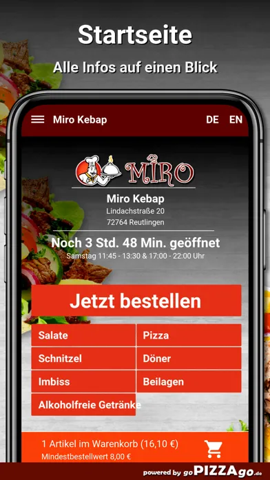Miro Kebap Reutlingen سکرین شاٹس