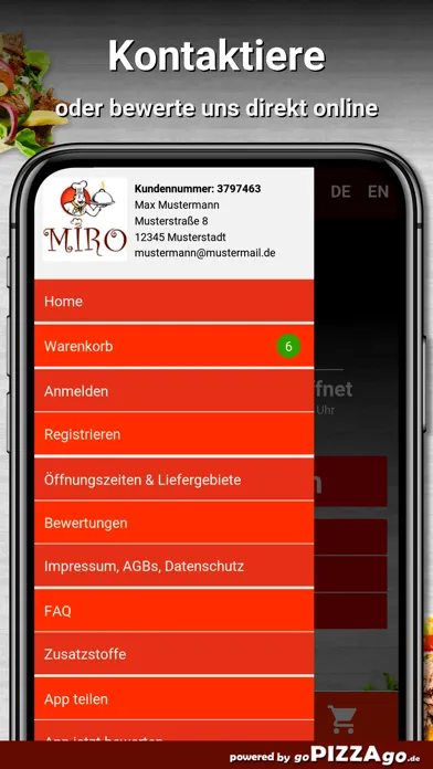 Miro Kebap Reutlingen سکرین شاٹس