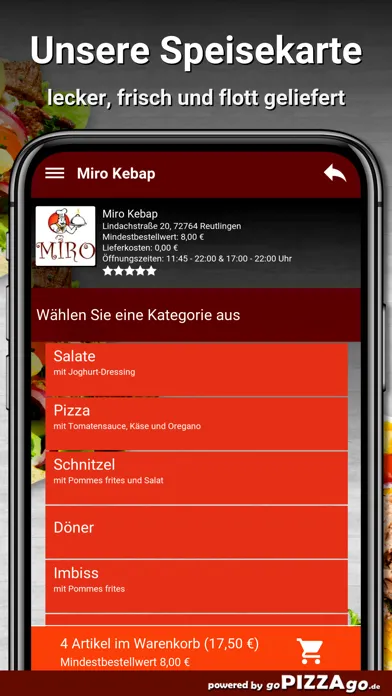 Miro Kebap Reutlingen سکرین شاٹس