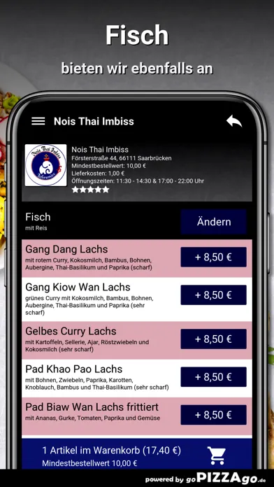 Скриншоты Nois Thai Imbiss Saarbrücken