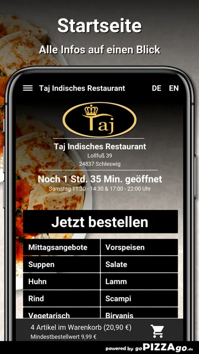 Capturas de pantalla de Taj Indisches Schleswig