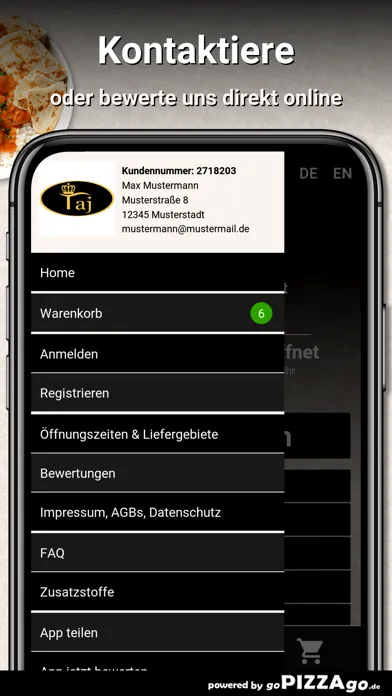 Capturas de pantalla de Taj Indisches Schleswig