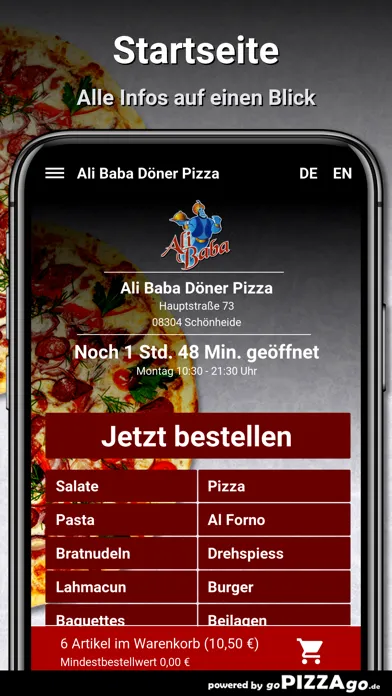 Ali Baba Döner Pizza Schönheid應用截圖