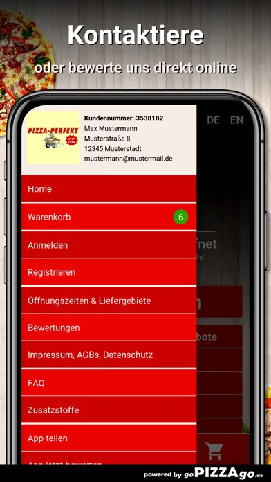 Capturas de pantalla de Pizza-Perfekt Schwaikheim