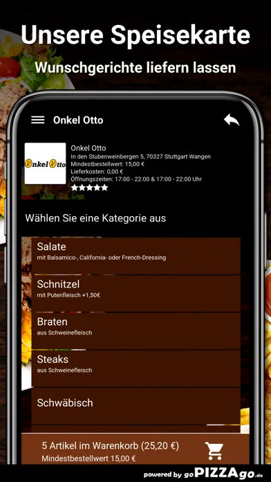 Zrzuty ekranu Onkel Otto Stuttgart Wangen