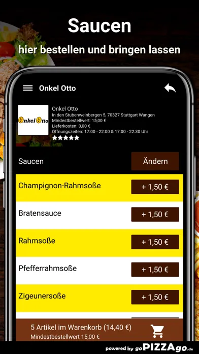 Zrzuty ekranu Onkel Otto Stuttgart Wangen