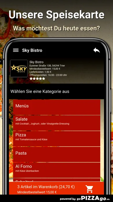 Sky Bistro Trier スクリーンショット