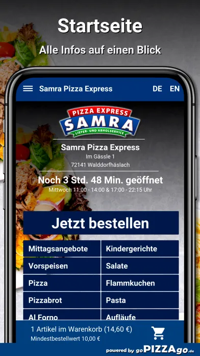 Samra Pizza Walddorfhäslach Screenshots