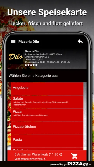 Dilo Witten Pizzeria應用截圖