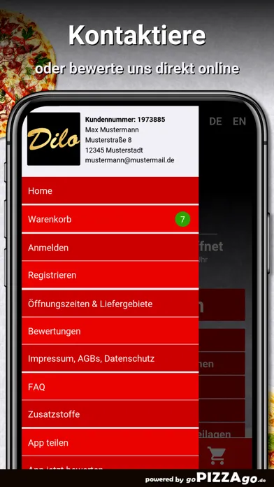 Dilo Witten Pizzeria應用截圖