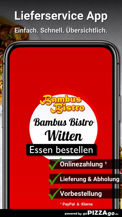 Bambus Bistro Witten स्क्रीनशॉट