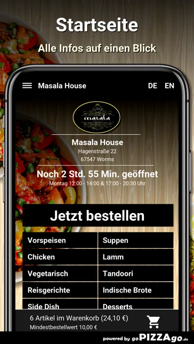 Tangkapan layar Masala House Worms