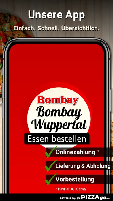 Tangkapan skrin Restaurant Bombay Wuppertal