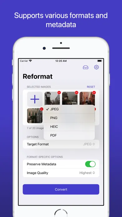 Reformat: Image Converter应用截图