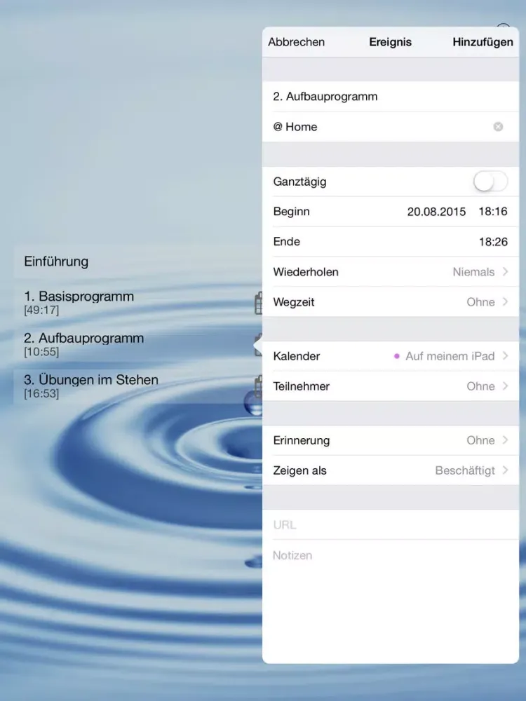 Progressive Muskelentspannung nach Jacobson iPad 應用截圖