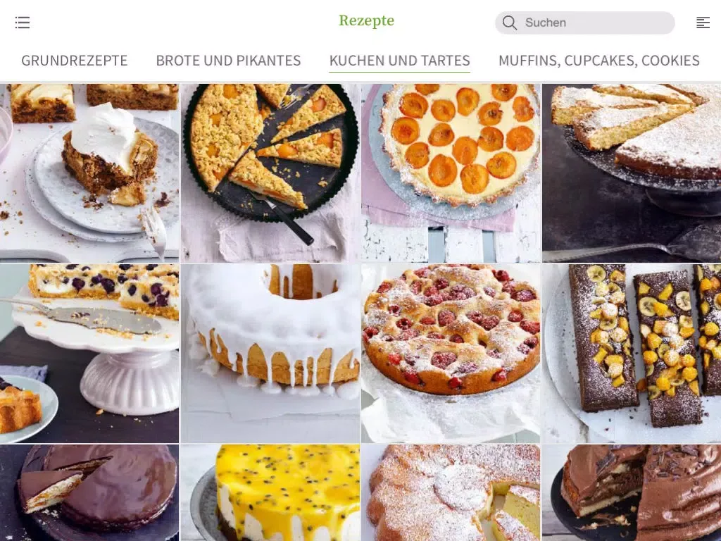 Happy Baking glutenfrei - herzhaft und süß backen ohne Gluten - die besten glutenfreien Back-Rezepte iPad  스크린샷