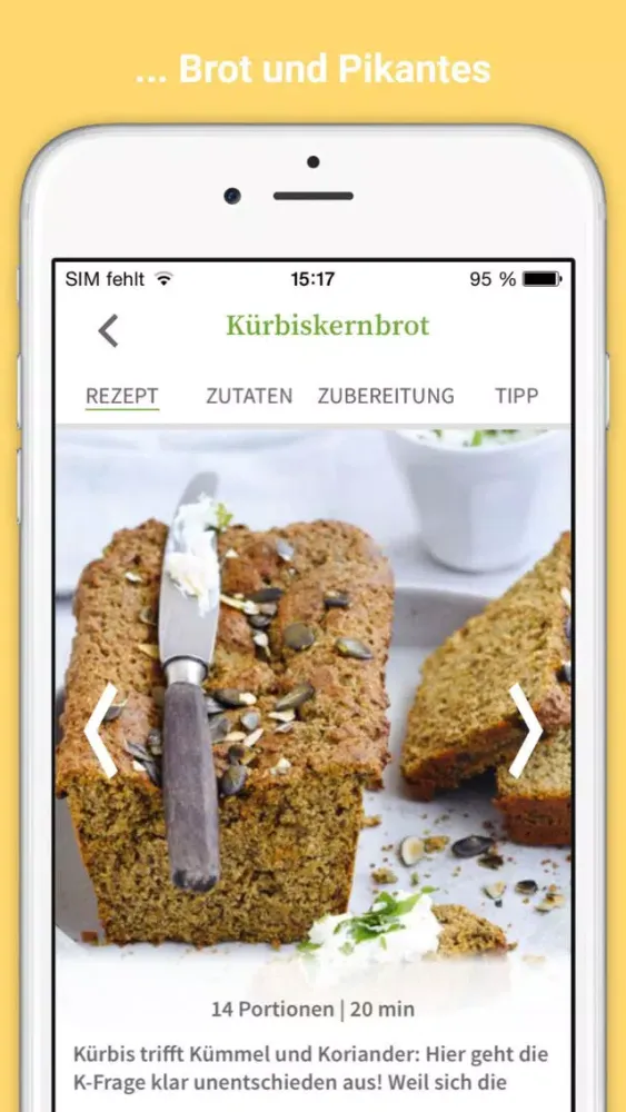 Happy Baking glutenfrei - herzhaft und süß backen ohne Gluten - die besten glutenfreien Back-Rezepte 스크린샷