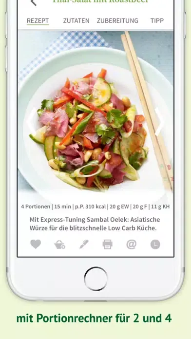 Low Carb - Schnelle Rezepte für Frühstück, Mittagessen und Abendessen স্ক্রিনশট