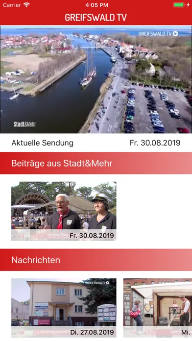 Greifswald TV スクリーンショット