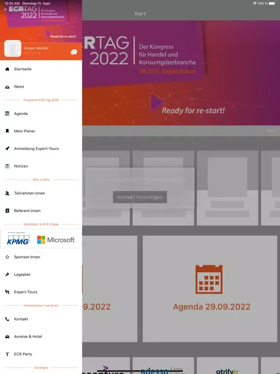 ECR-Tag iPad  Screenshots