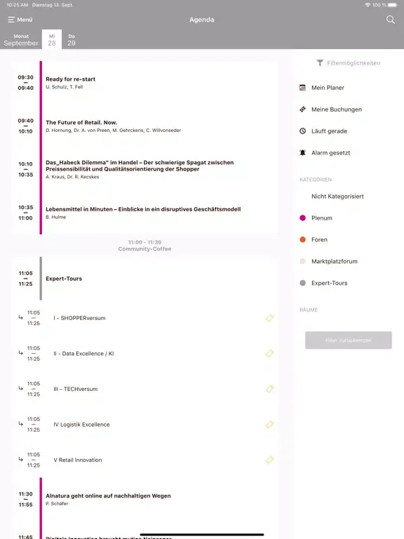ECR-Tag iPad  Screenshots