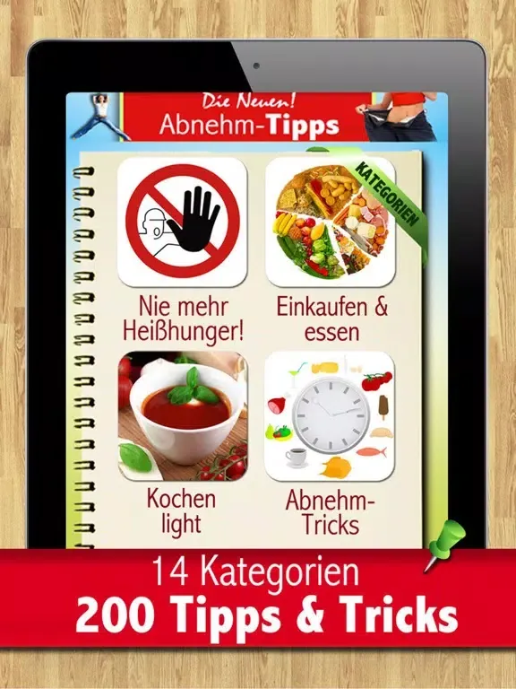 Captures d'écran de Abnehm-Tipps - die Neuen iPad 