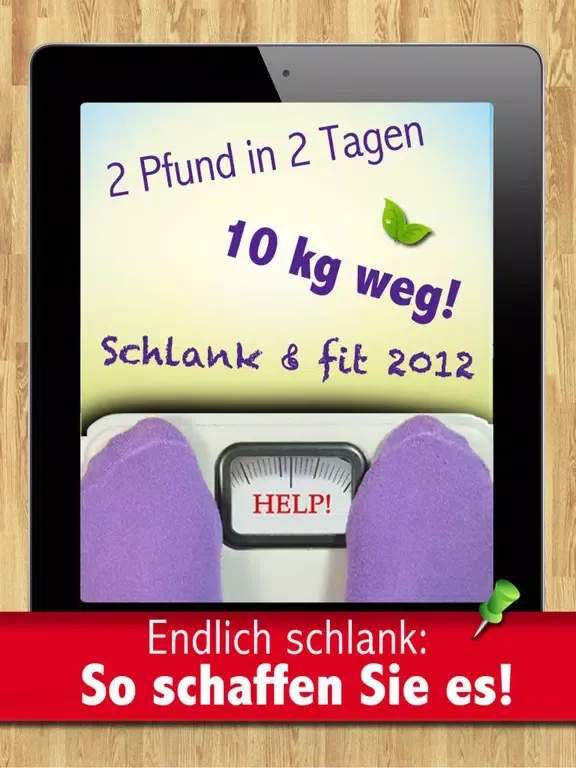 Captures d'écran de Abnehm-Tipps - die Neuen iPad 