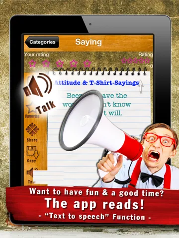 تصاویر 75,000 SAYINGS & JOKES - Best of iPad 