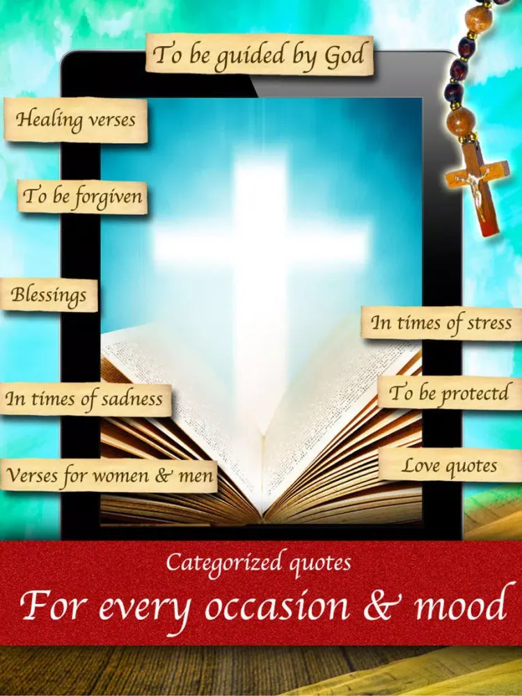 تصاویر My Daily Bible - Encouraging Verses for Everyday iPad 